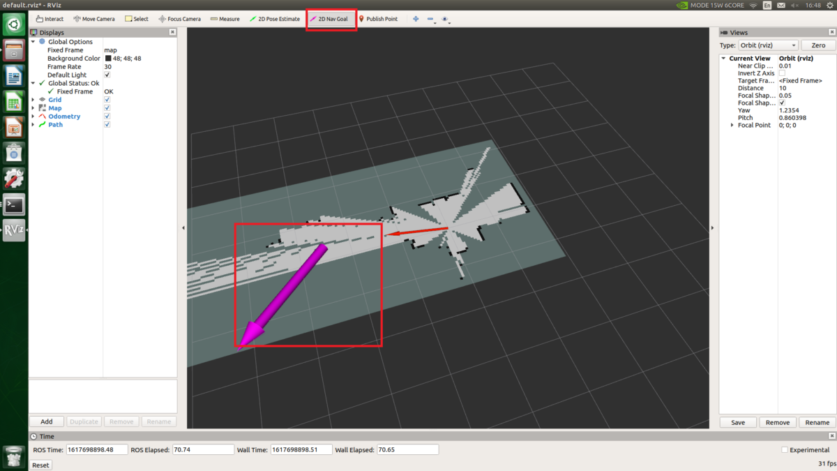 Unitree A1 Lidar オプション Jetson NX 内部でSLAMを起動する方法 Physical